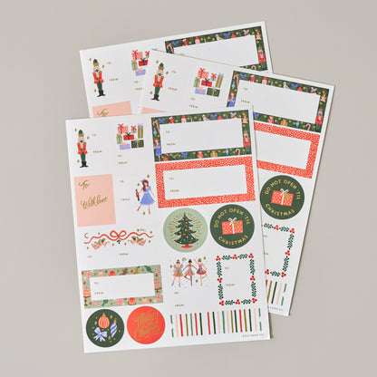 Nutcracker Stickers & Labels