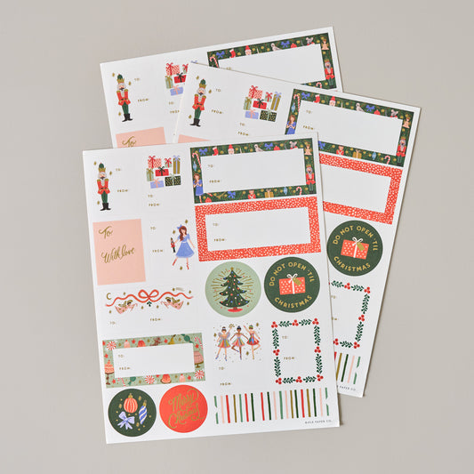 Nutcracker Stickers & Labels