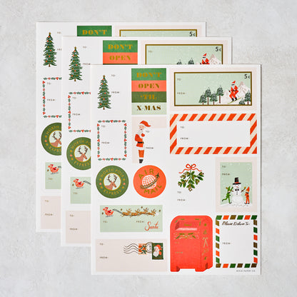 Air Mail Sticker Sheet