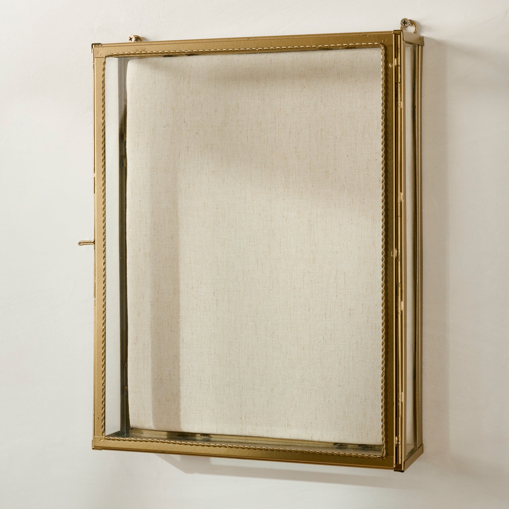 Your Story Brass Display Cabinet
