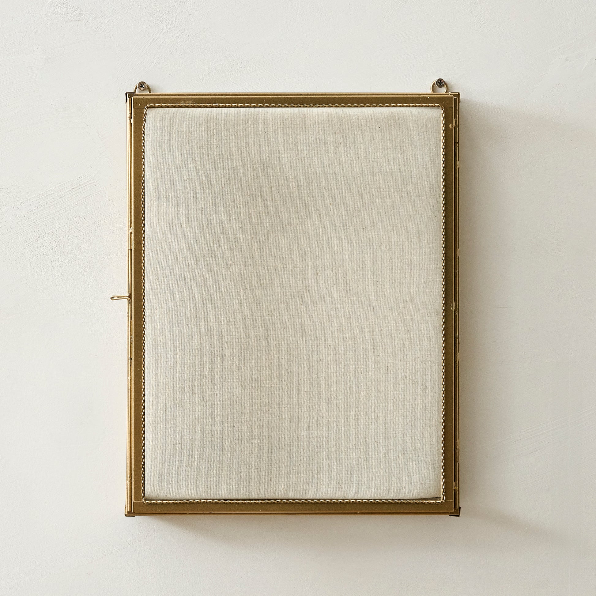 Small Your Story Brass Display Cabinet
