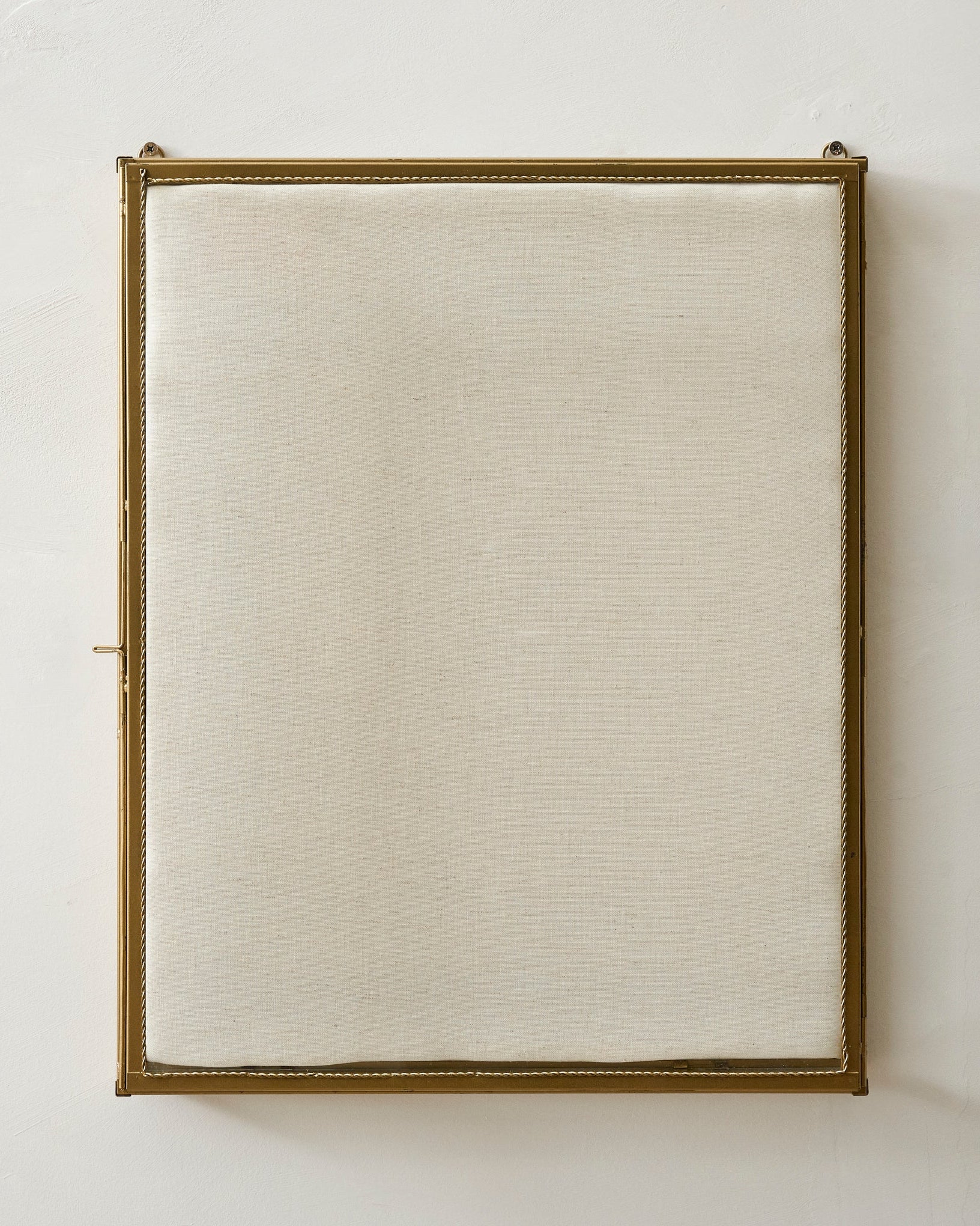 Large Your Story Brass Display Cabinet