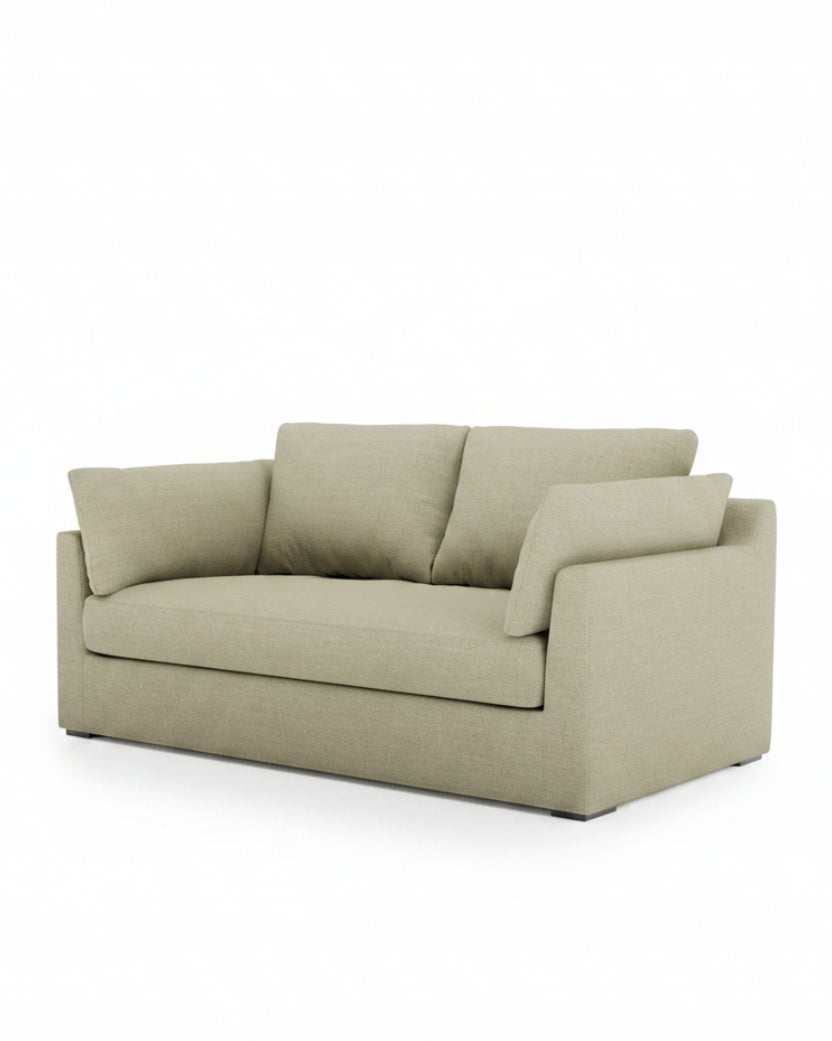 Serene Sofa khaki linen