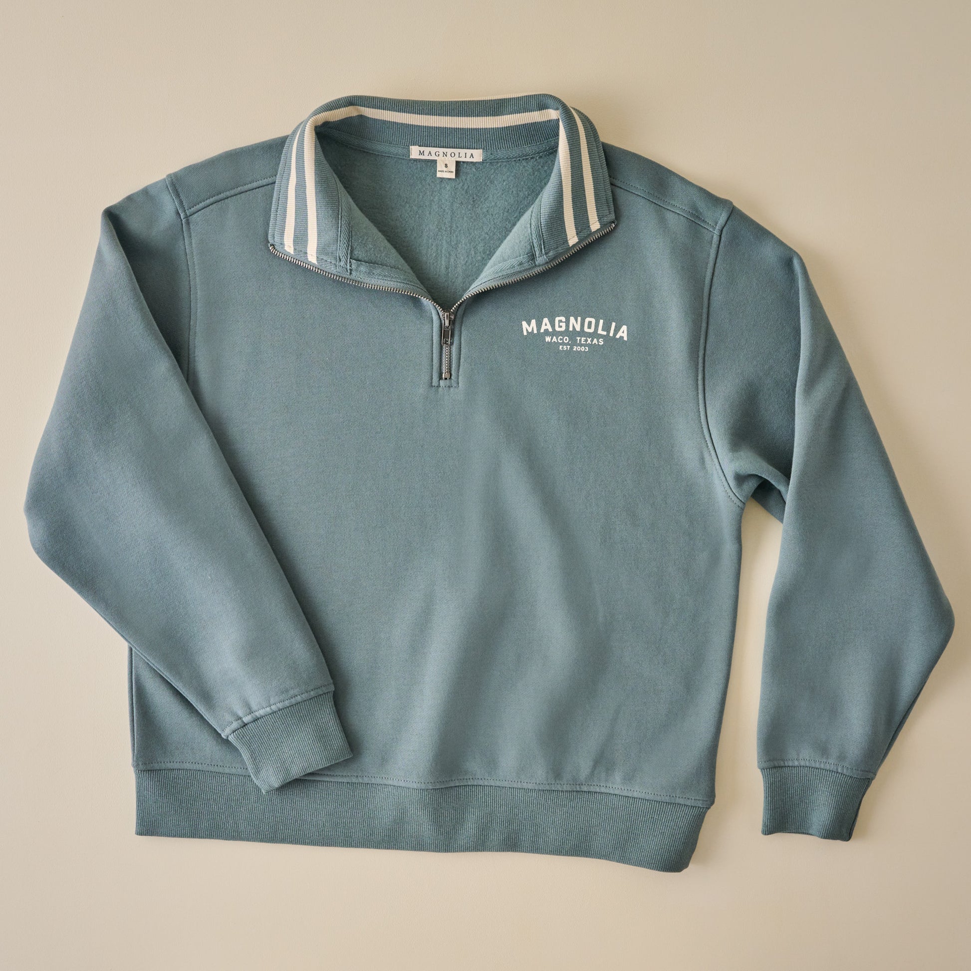 Magnolia Silos Storm Grey Quarter Zip