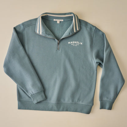 Magnolia Silos Storm Grey Quarter Zip