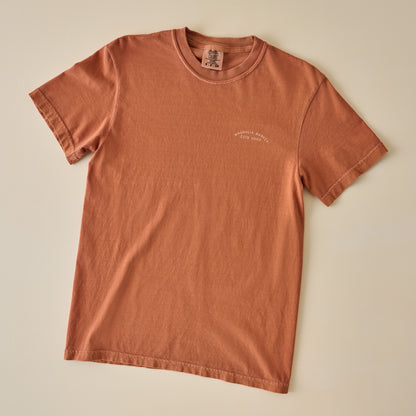 Sunshine and Silos Burnt Orange Shirt