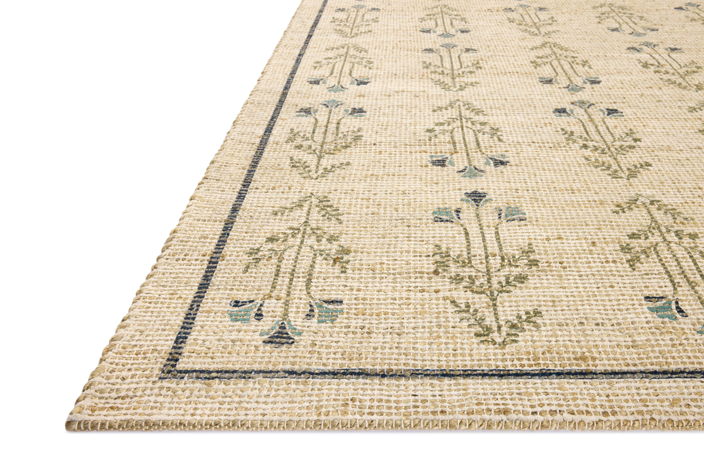 Sylvie Chive Blue Rug