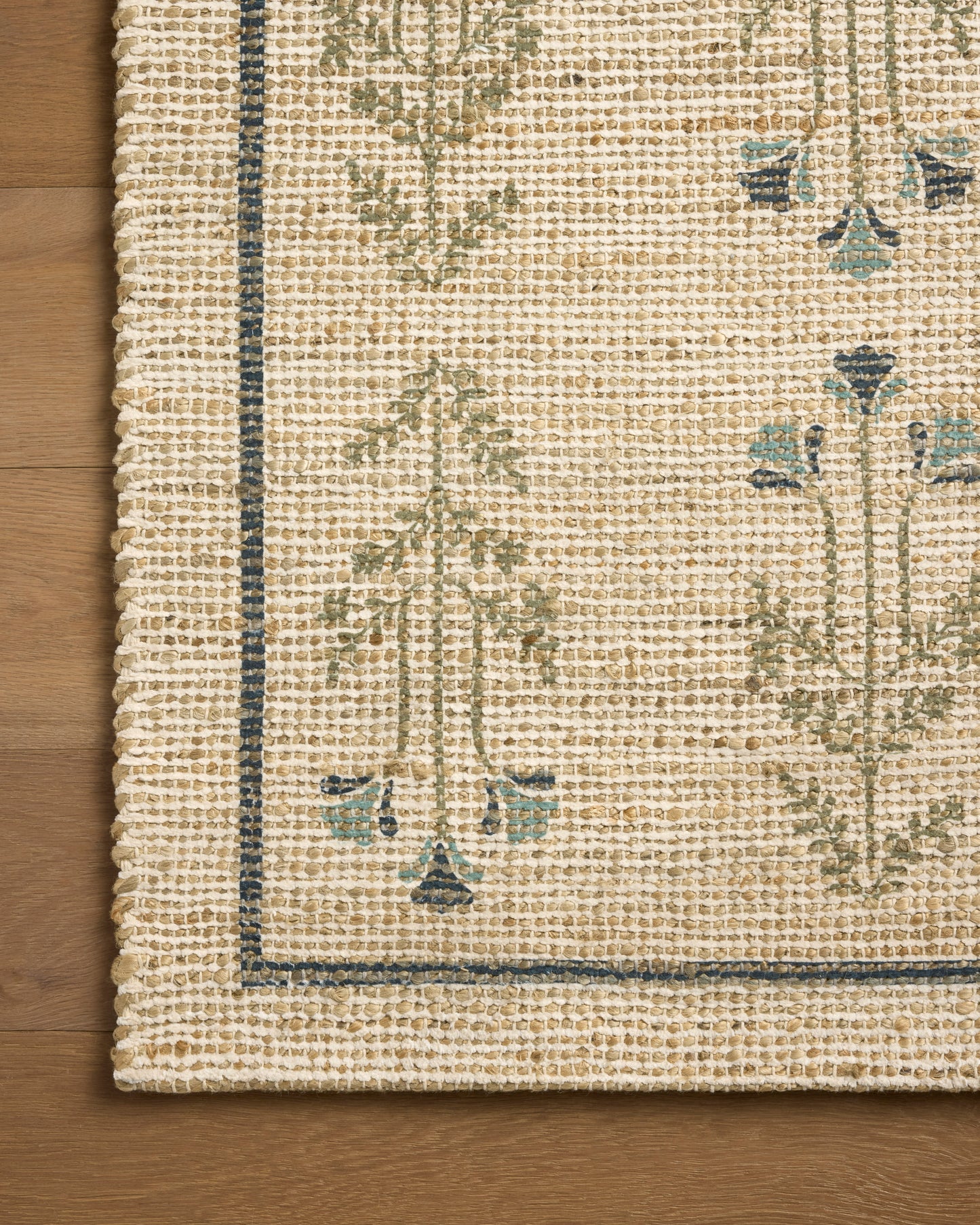 Sylvie Chive Blue Rug