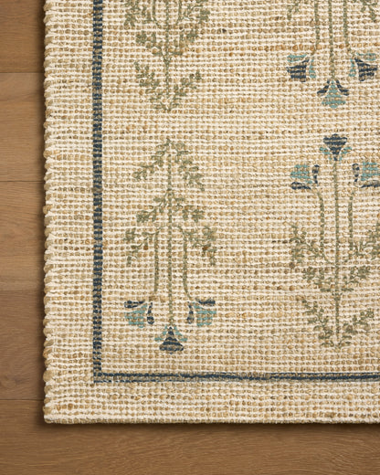 Sylvie Chive Blue Rug
