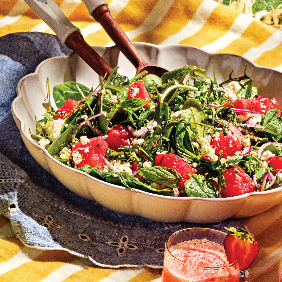 Watermelon & Feta Salad
