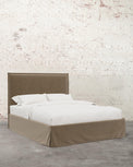 Simone Velvet Slipcover Bed