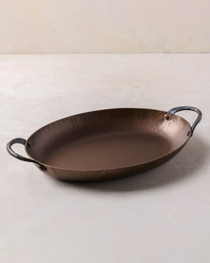 Smithey Carbon Steel Oval Roaster