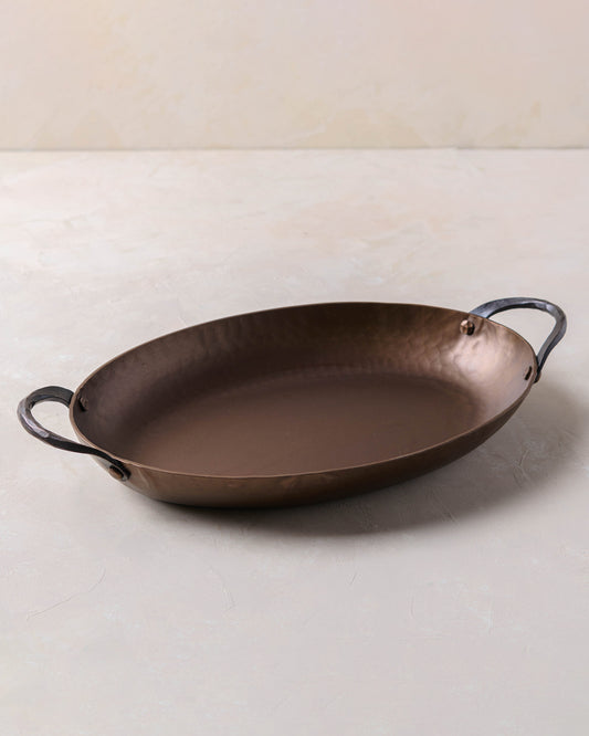 Smithey Carbon Steel Oval Roaster