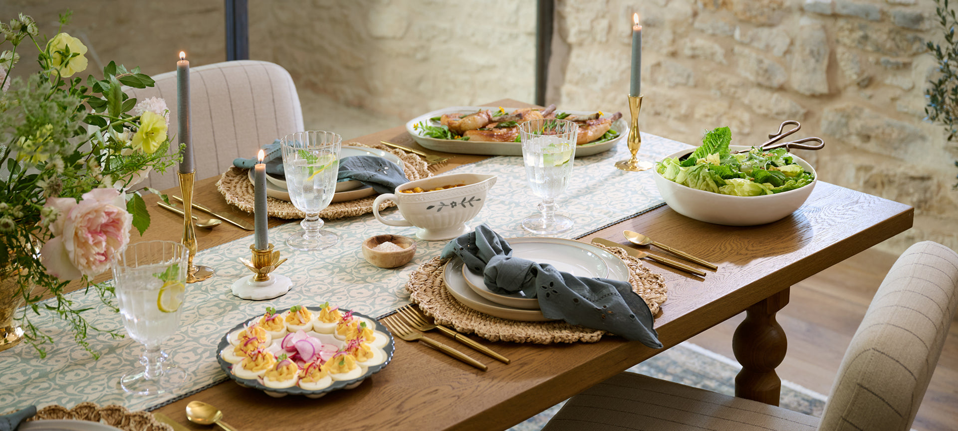 Our Easter Collection.  Looking forward to Easter celebrations, fill the table with artisanal detail and plenty of color.  Here are a few of our favorite pieces to gather round.  Shop Easter Table.  Shop All Tabletop.