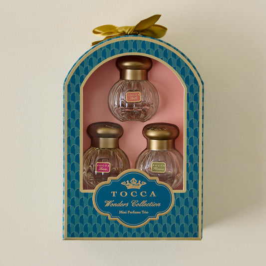 Tocca Wonders Collection Mini Perfume Trio shown in box