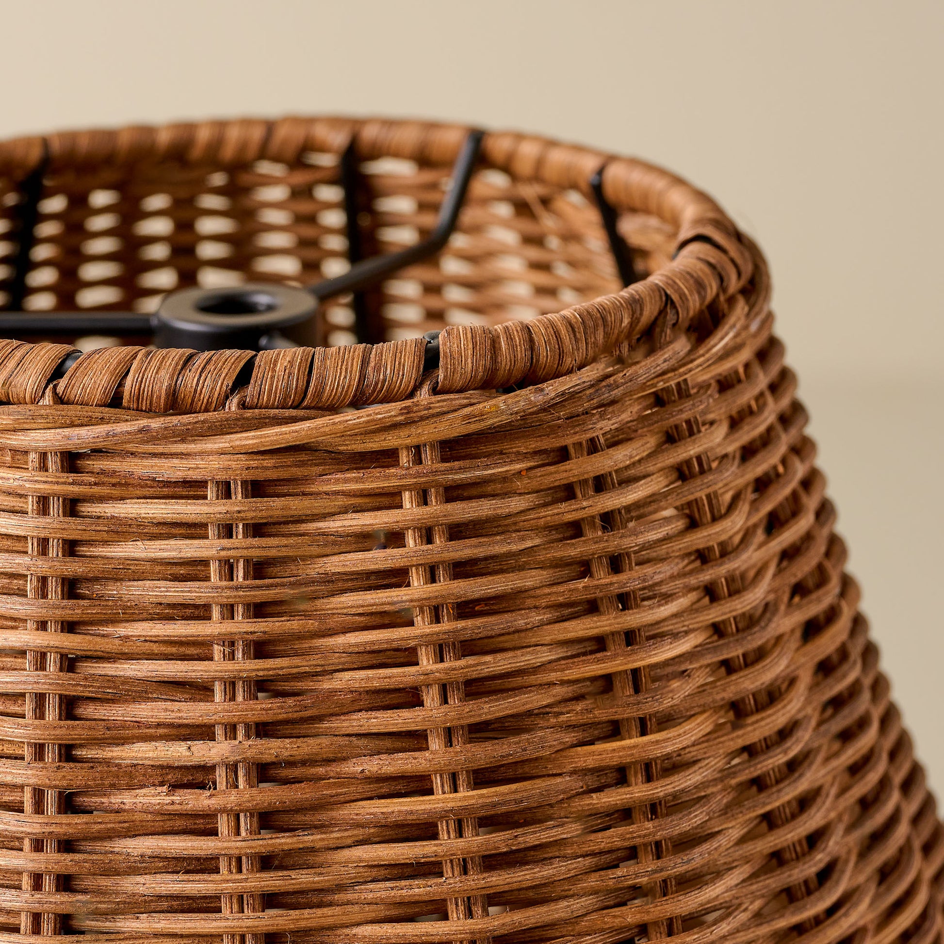 Farrah Table Lamp rattan shade