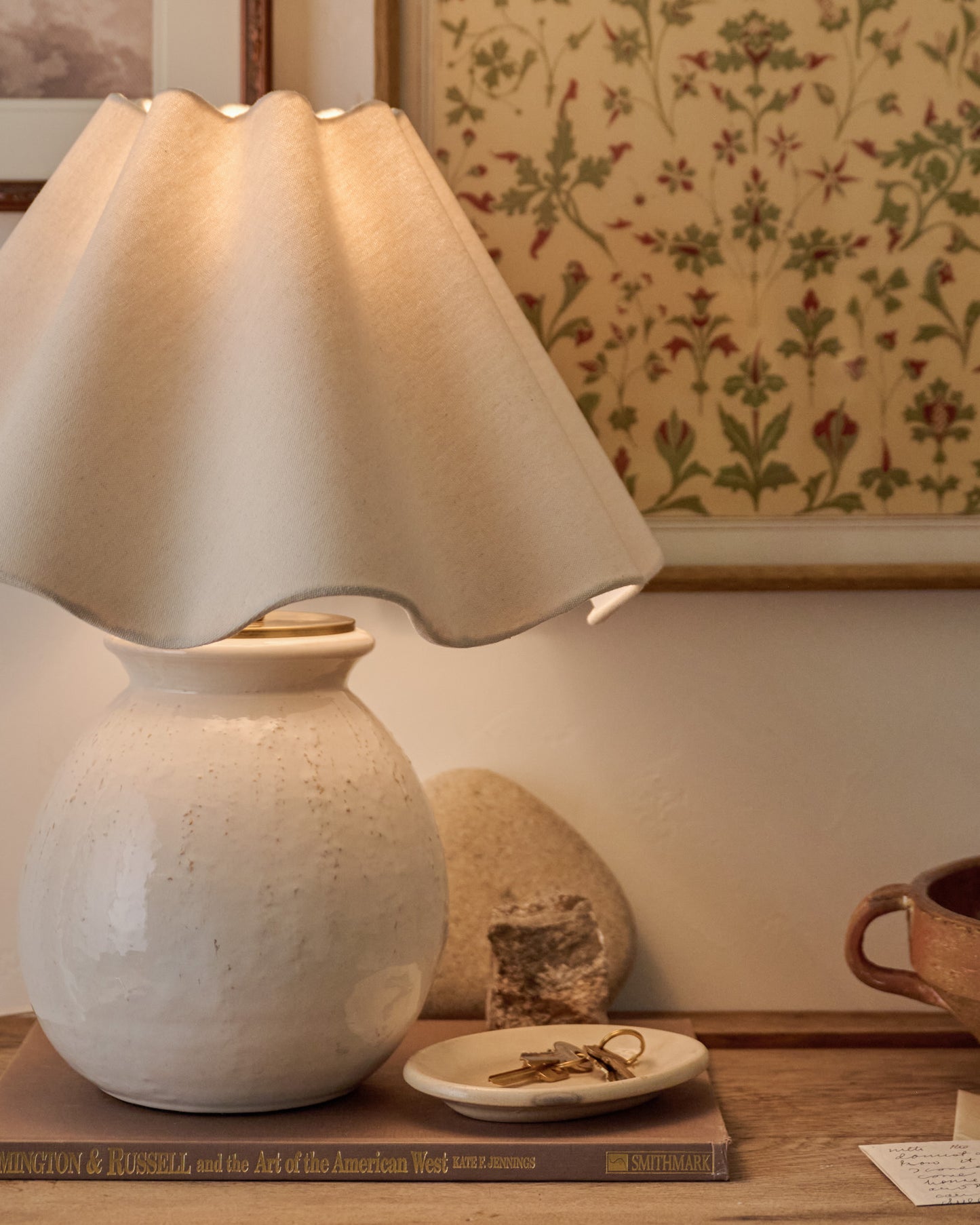 Cream Celine Table Lamp