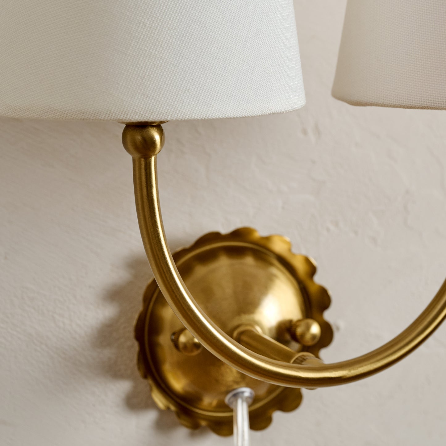 Gemma Antique-Inspired Double Sconce