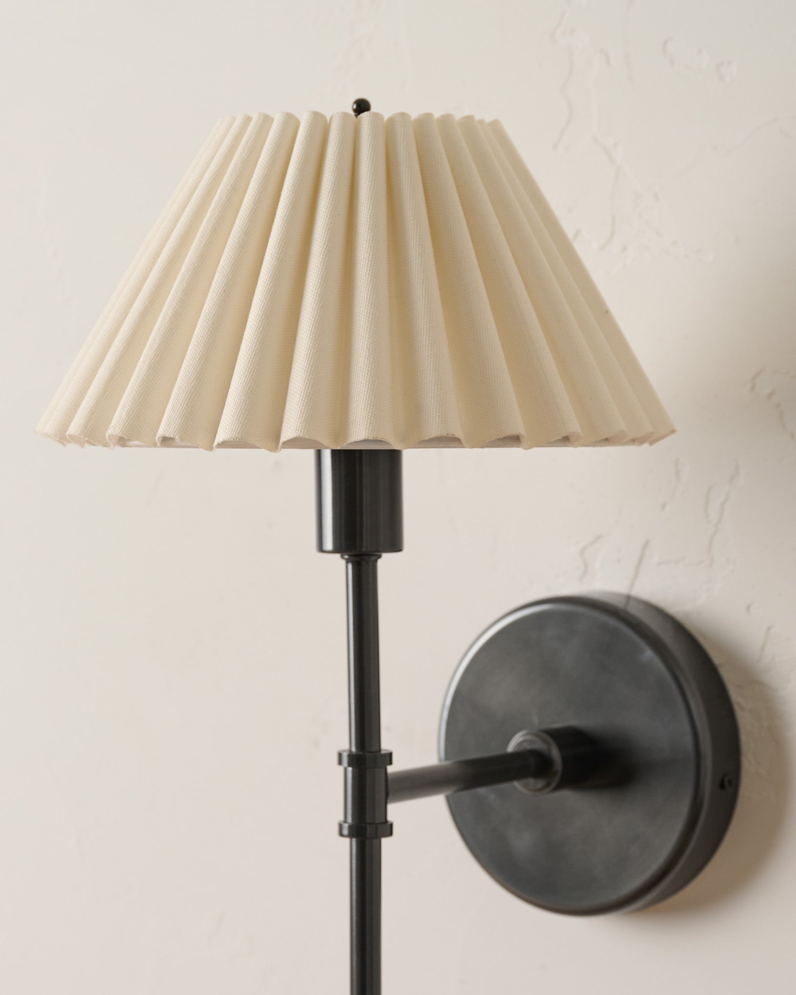 Elias Wired Sconce close up