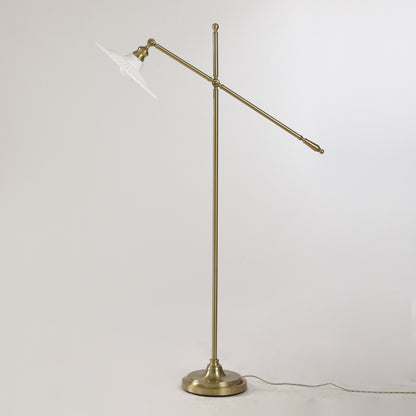Marjorie Milk Glass Floor Lamp