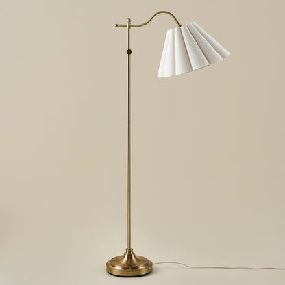 Odette Floor Lamp with Scallop Shade