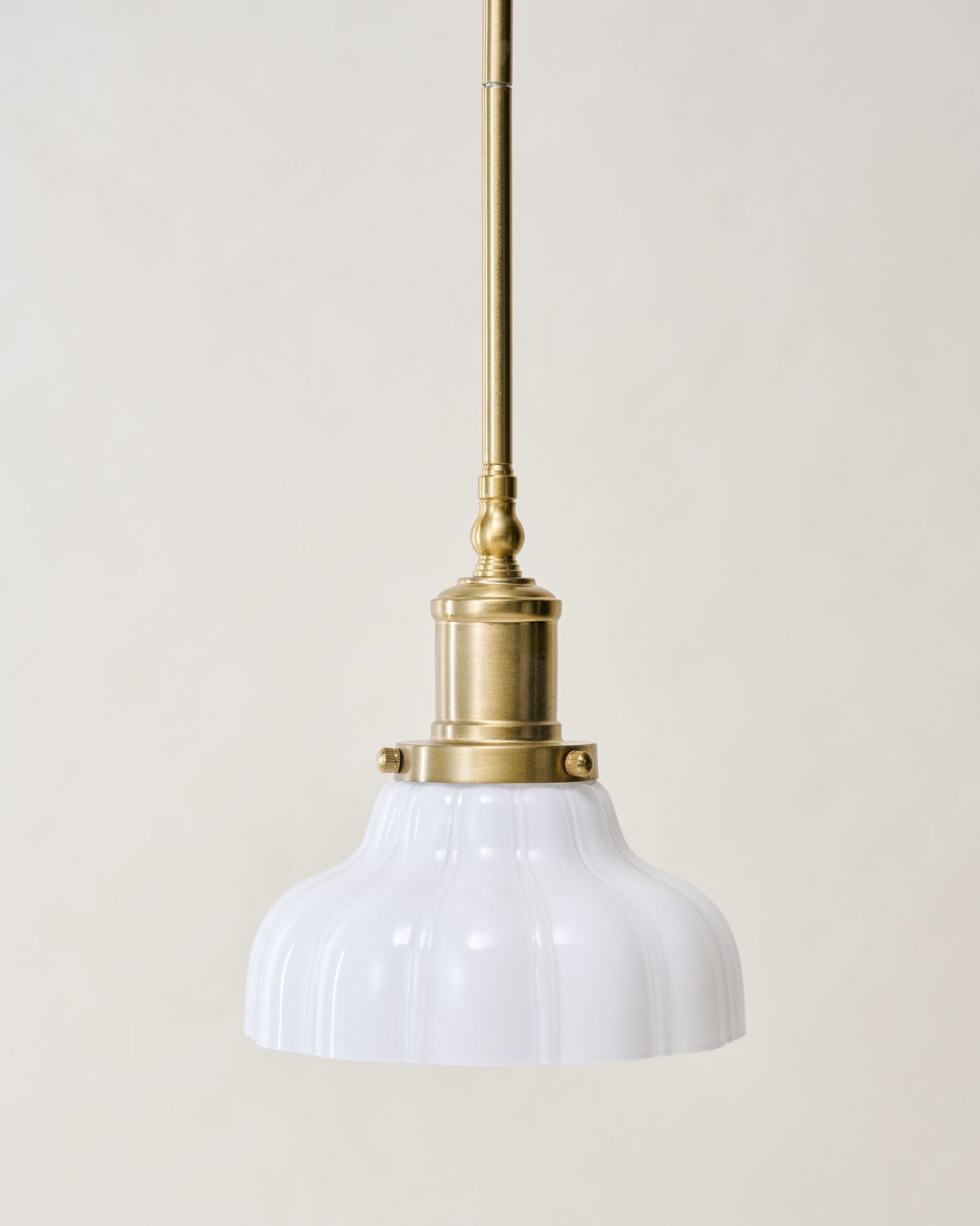Polly Milk Glass Pendant