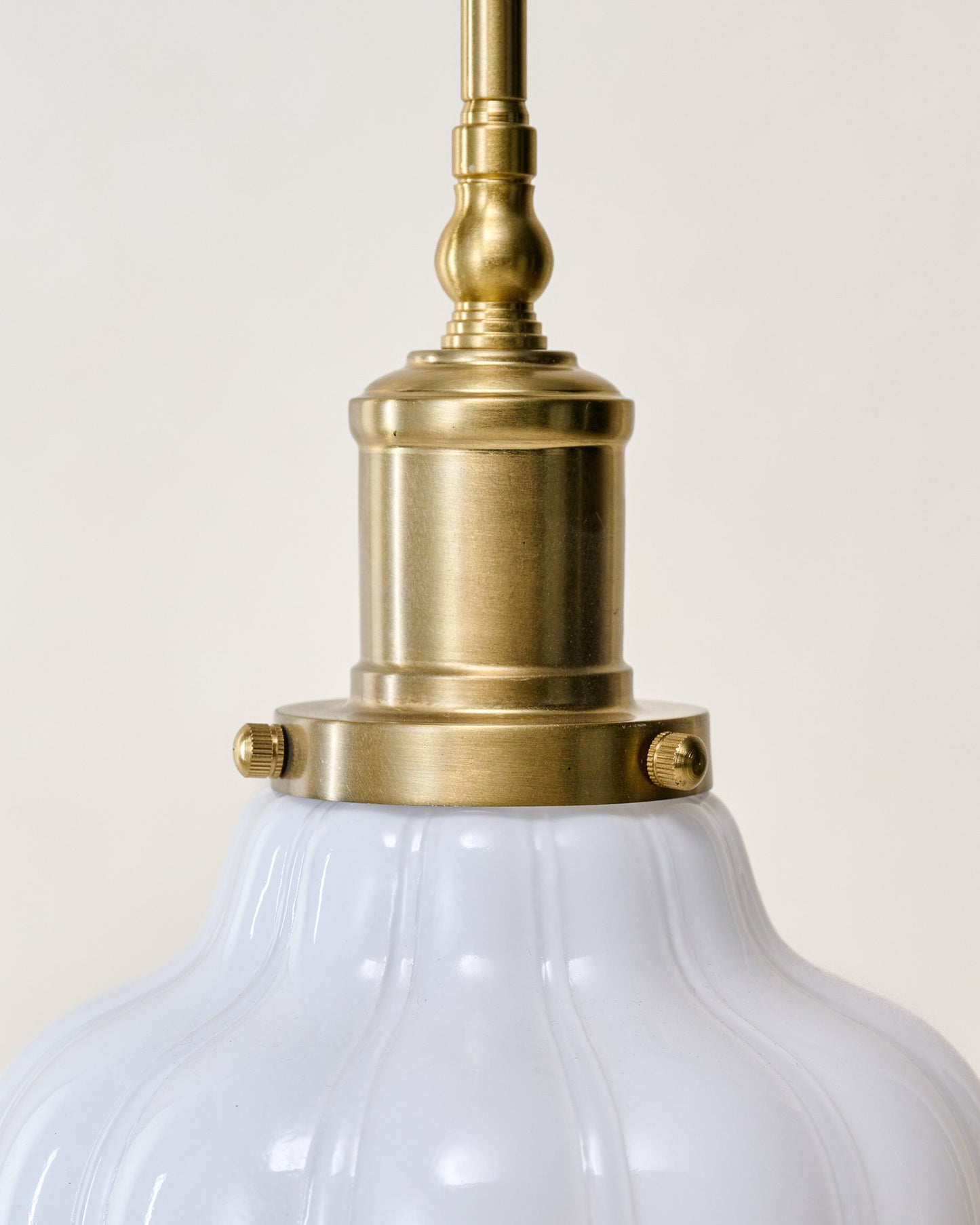 Polly Milk Glass Pendant