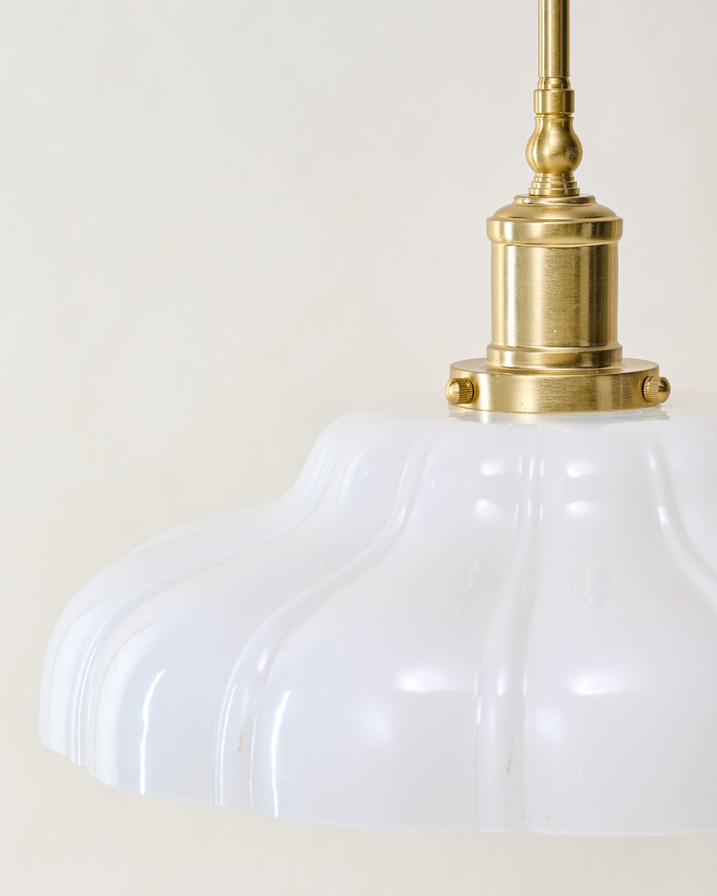 Polly Milk Glass Pendant