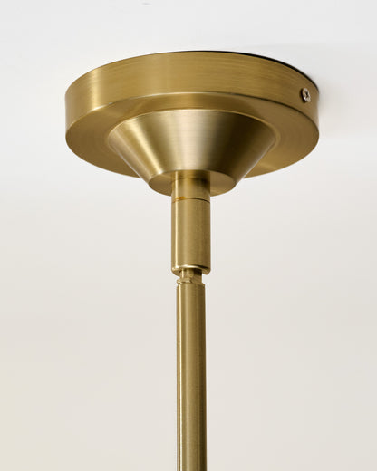 Polly Milk Glass Chandelier