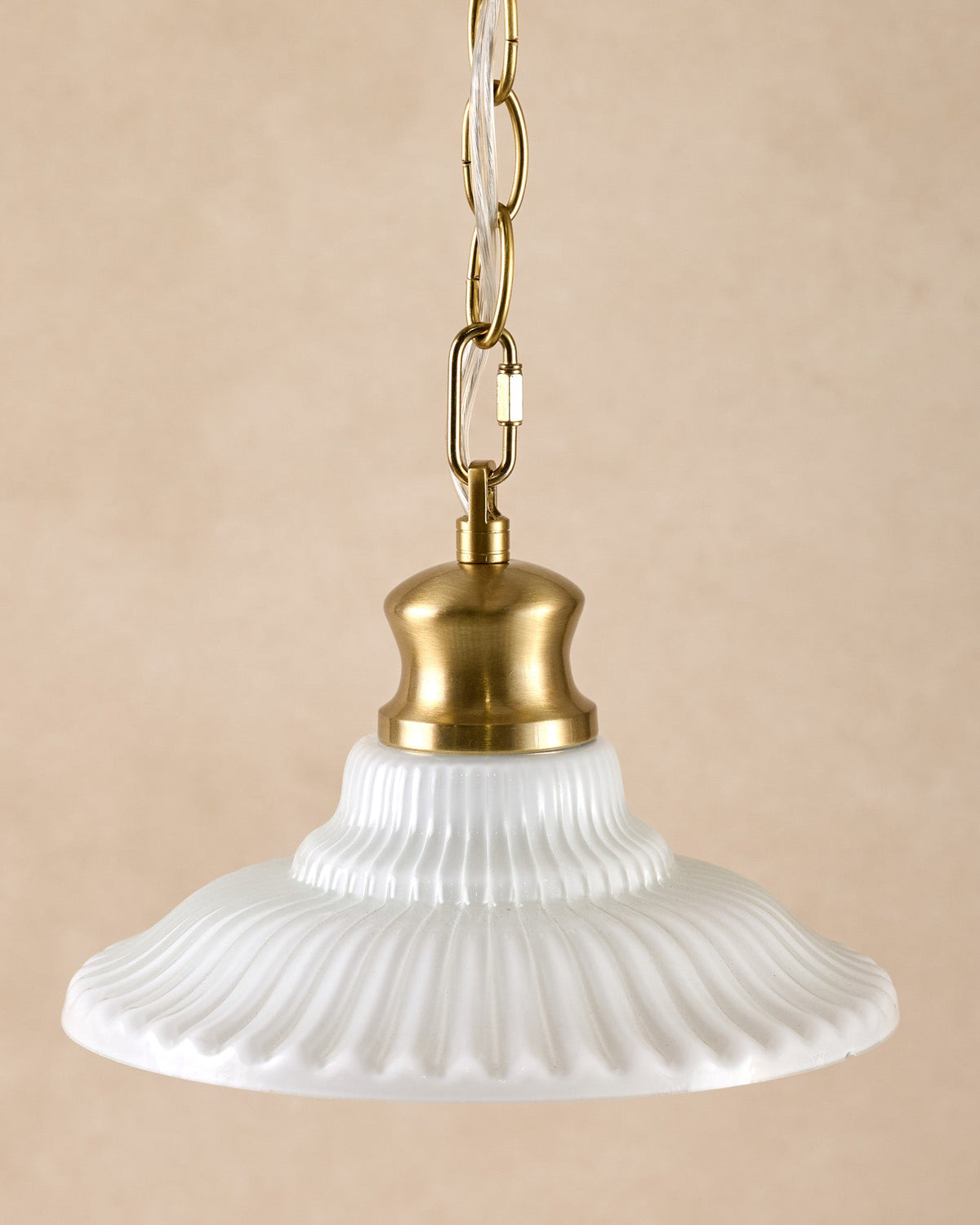 Marjorie Milk Glass Pendant (Small)