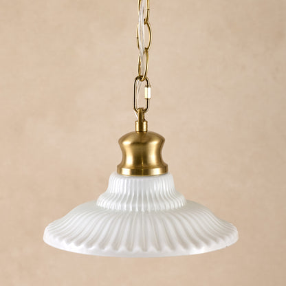 Marjorie Milk Glass Pendant (Small)