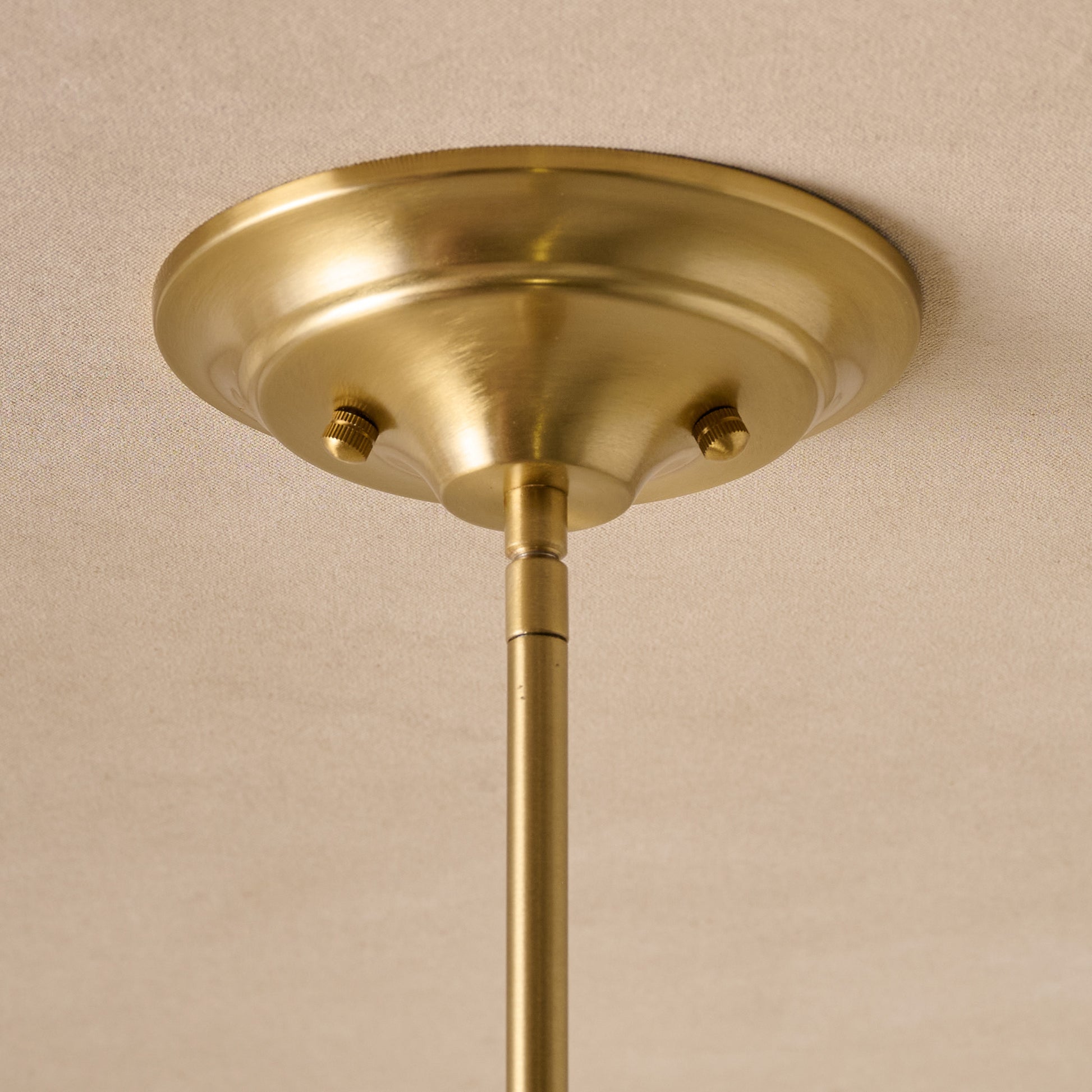 Fluted Scallop Chandelier close up of base