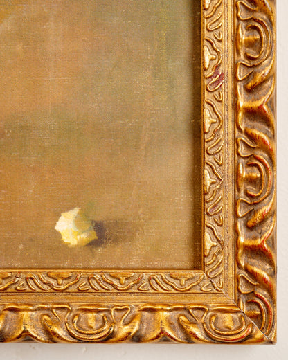 Still Life - Fruit Harvest Framed Art corner up close
