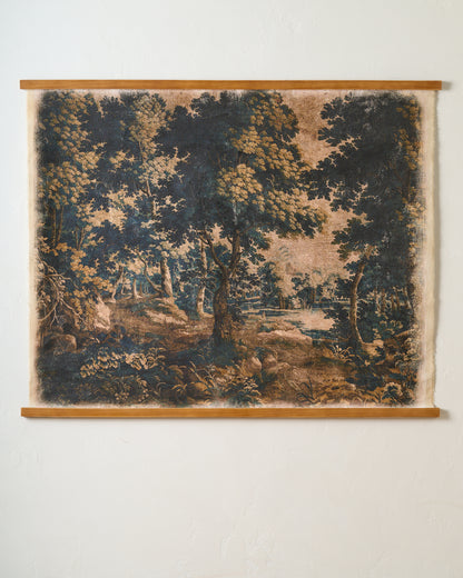 French Forest Toile Tapestry