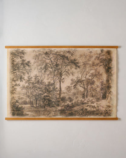 French Forest Toile Tapestry