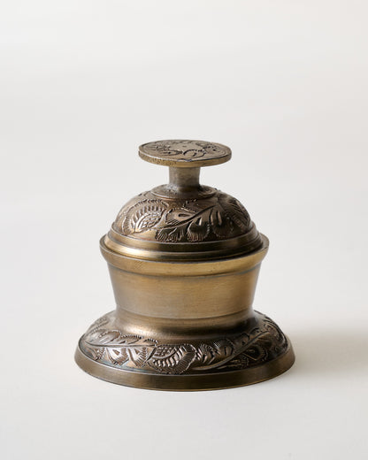 Brass Bell Trinket Box
