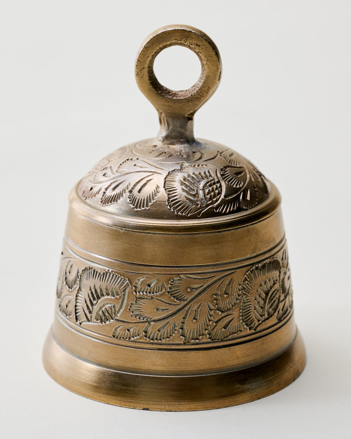 Brass Bell Trinket Box