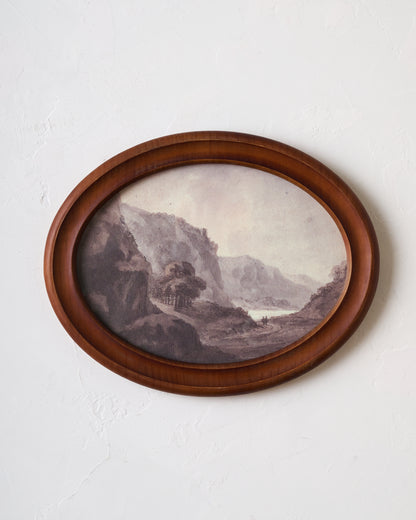 Framed Scenic Mountain Views Print