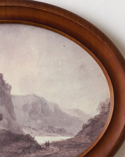 Framed Scenic Mountain Views Print