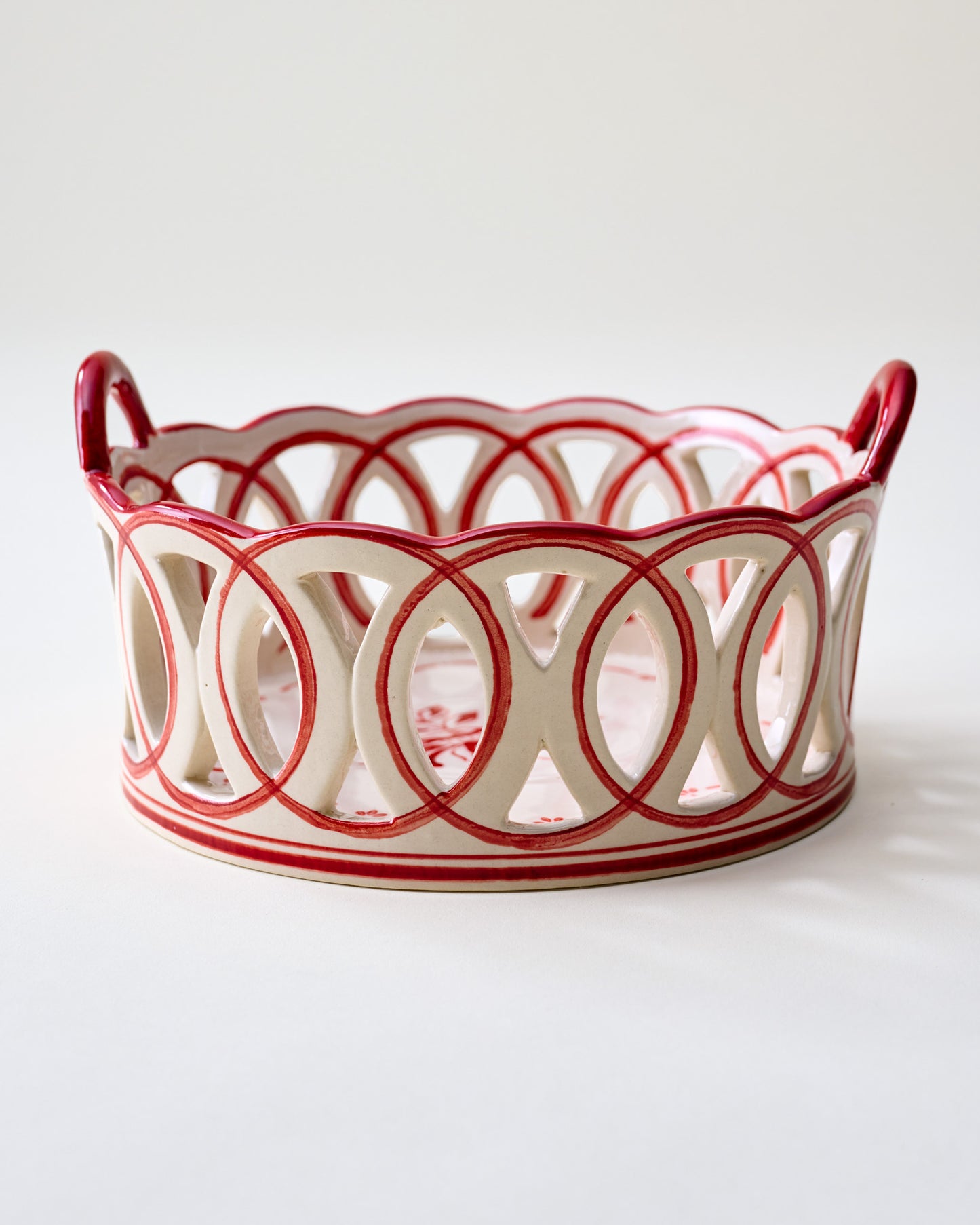 Heirloom Noel Ceramic Hand-Painted Bowl