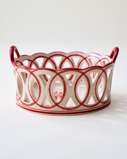 Heirloom Noel Ceramic Hand-Painted Bowl