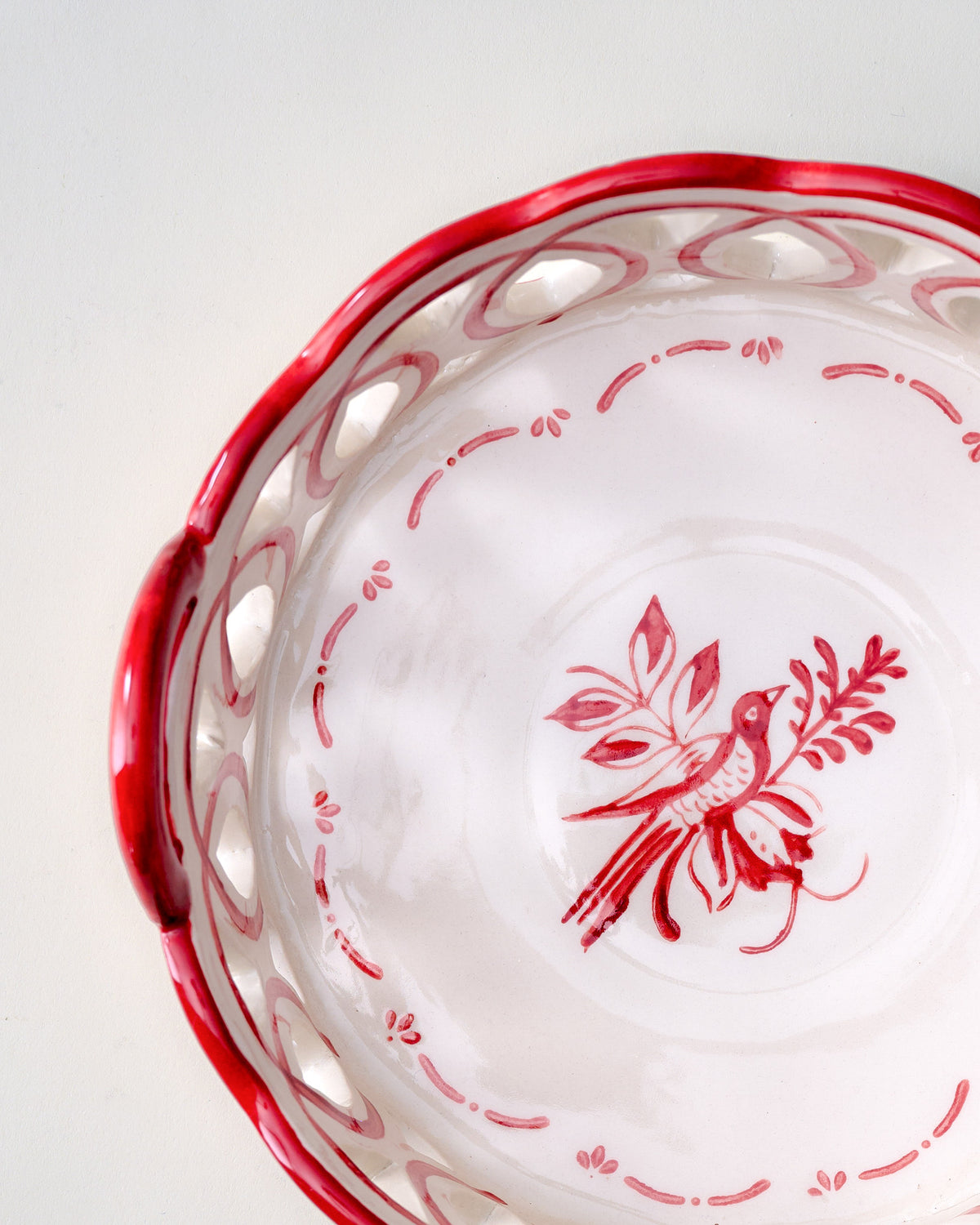 Heirloom Noel Ceramic Hand-Painted Bowl