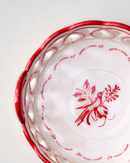 Heirloom Noel Ceramic Hand-Painted Bowl