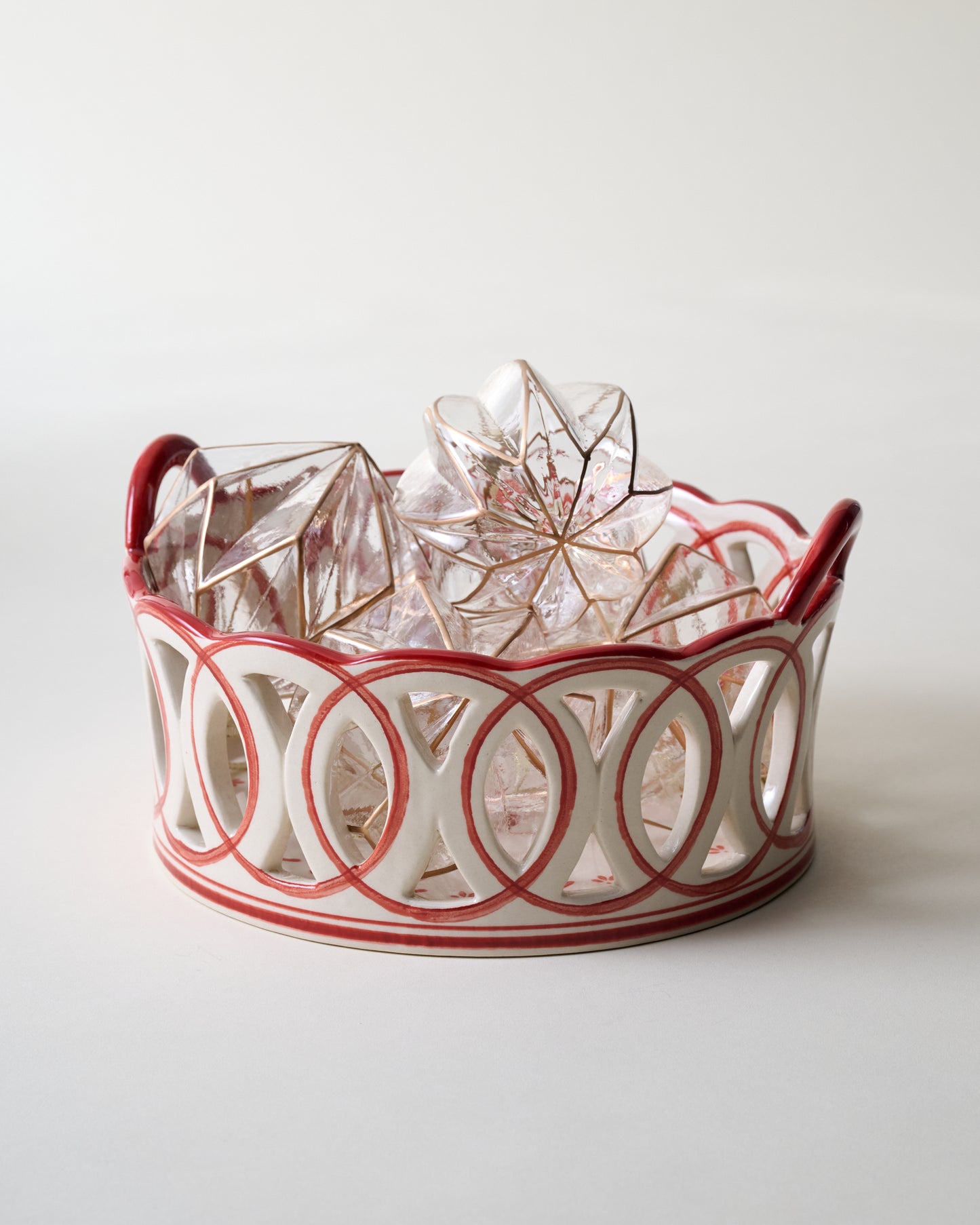 Heirloom Noel Ceramic Hand-Painted Bowl