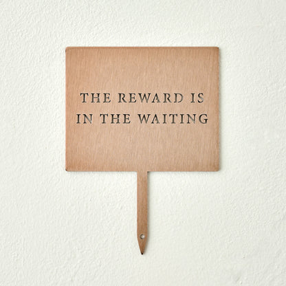 The Reward Mini Garden Stake
