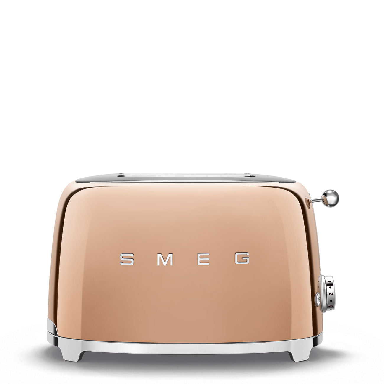 Smeg 2-Slice Toaster in rose gold