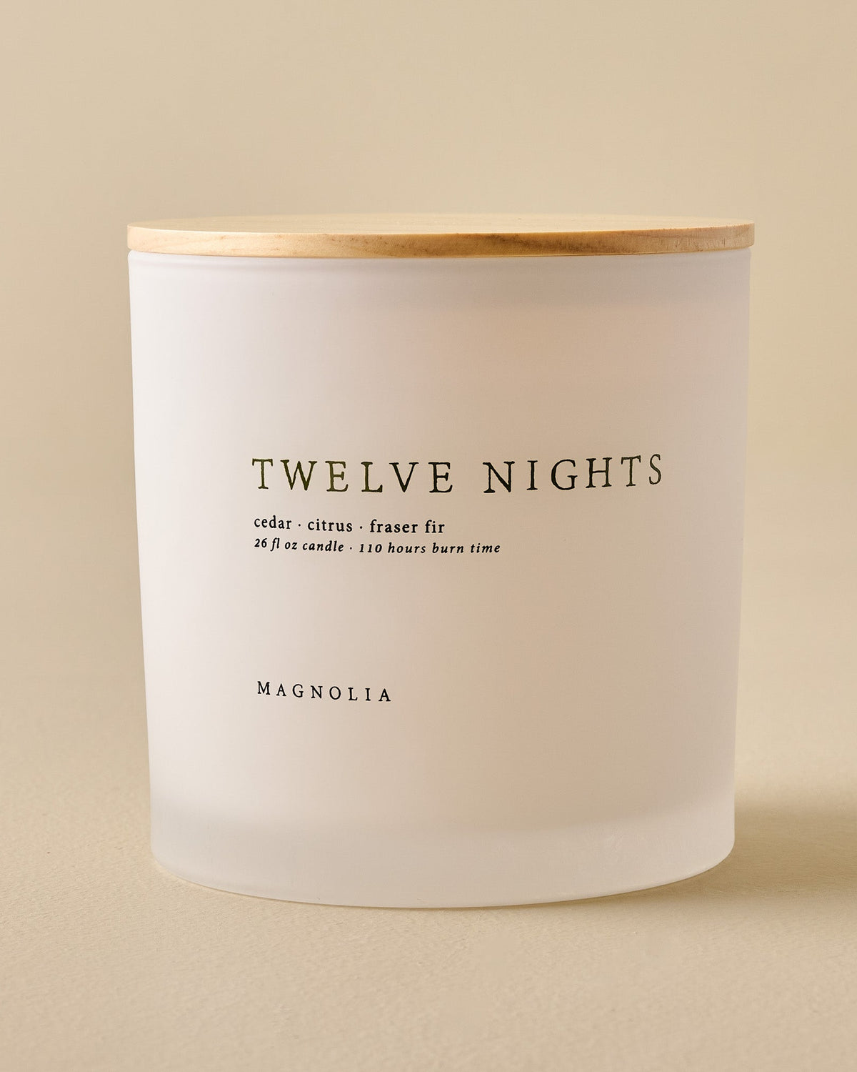 26oz Magnolia Twelve Nights Candle