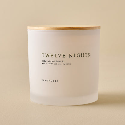 26oz Magnolia Twelve Nights Candle