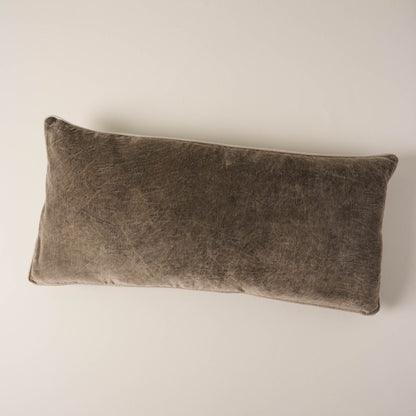 Heirloom Velvet Large Lumbar Pillow desert