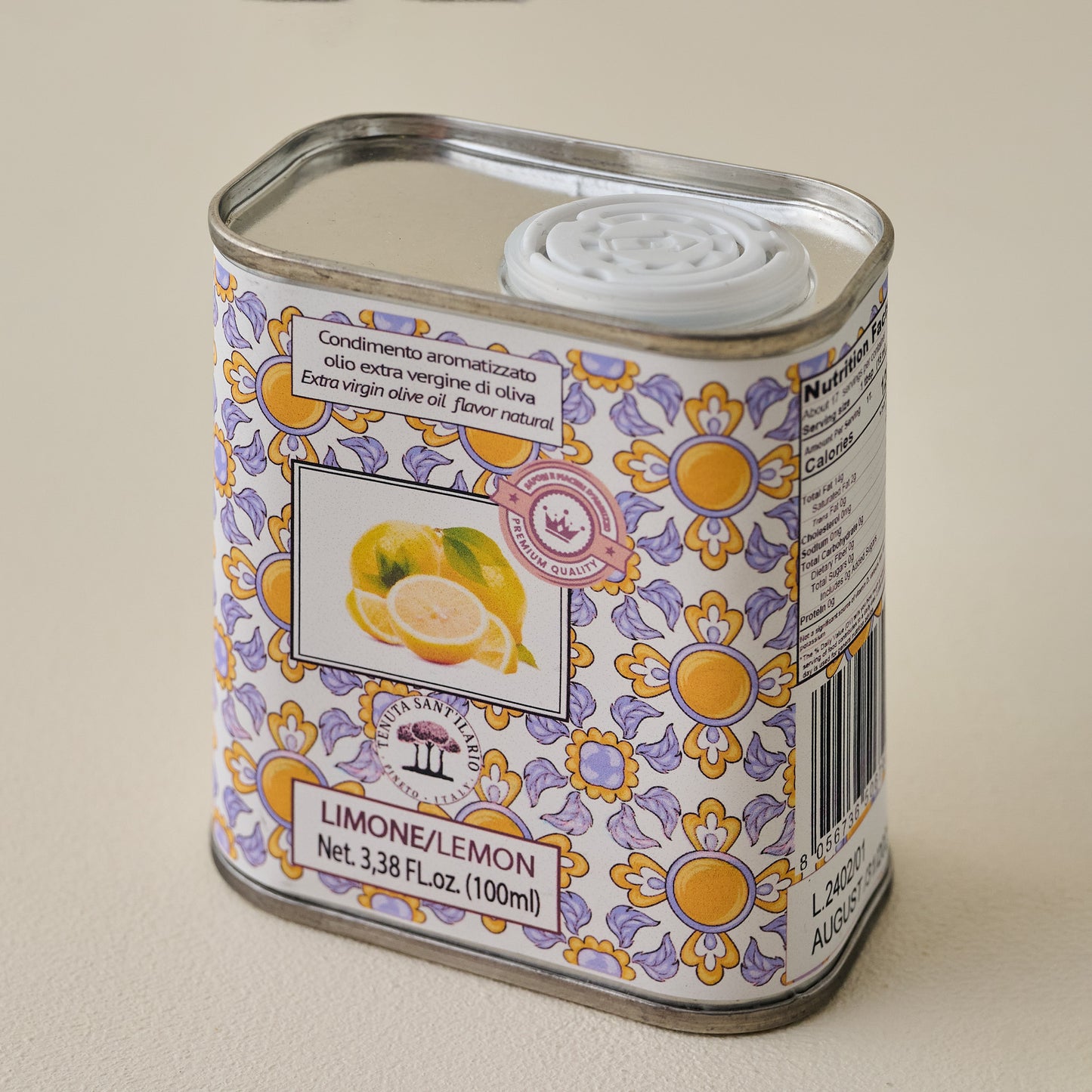 Lemon Infused Olive Oil